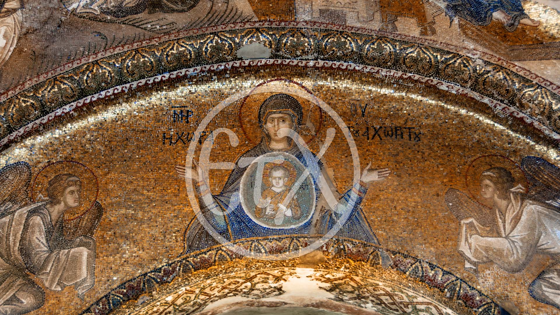 Chora Church Istanbul, Virgin Mary - The Dwelling Place of the Uncontainable