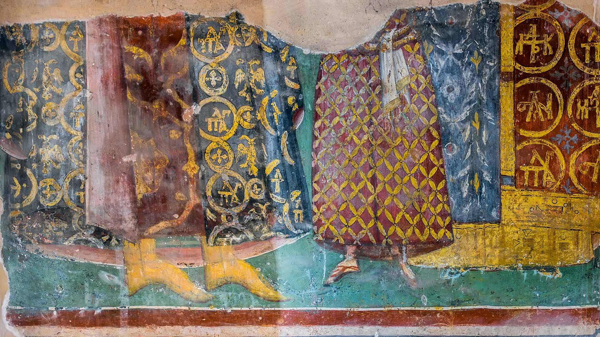 Lavish Palace Garments - Monograms Belonging to the Palaiologos Family